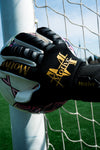 Black & Gold Motive Gloves